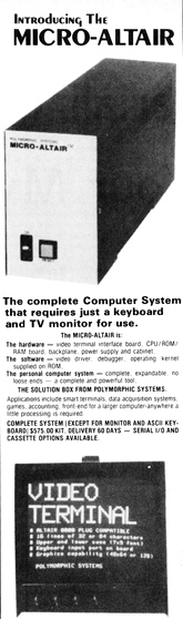 BYTE ad, May 1976