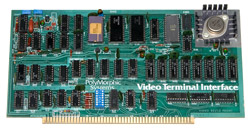 Video Terminal Interface (VTI) card