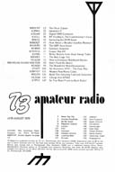 73 Amateur Radio, August 1975 Page 01