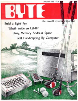 Byte Jan 1976 Cover
