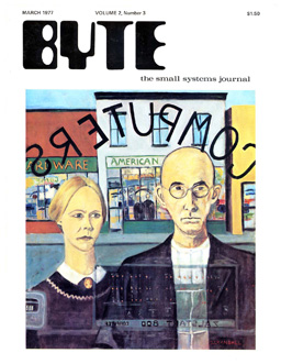 Byte March 1977 Cover