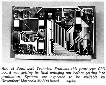 SWTPC 6800 CPU 
