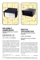 Headset Amplifiet / Digial Tachometer