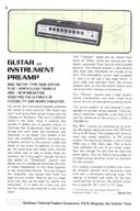 Guitar - Instrument Preamp, Model 211