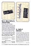 SCA Multiplex Adapter / 6 Input Mixer