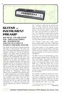 Guitar and Instrument PreAmp Model 211