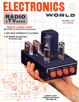 Electronics World September 1959