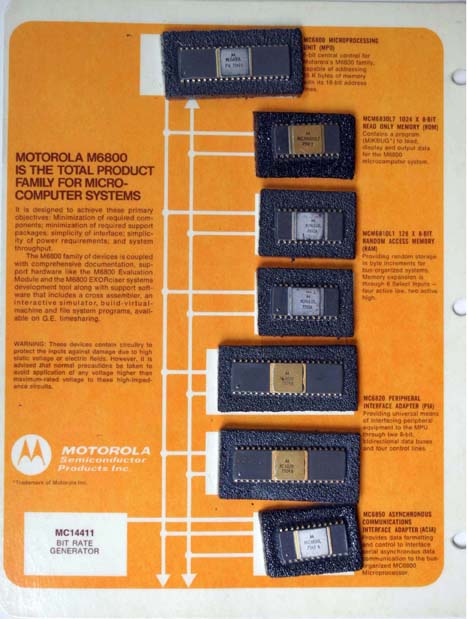 Motorola MC6800 Microprocessor Development Kit