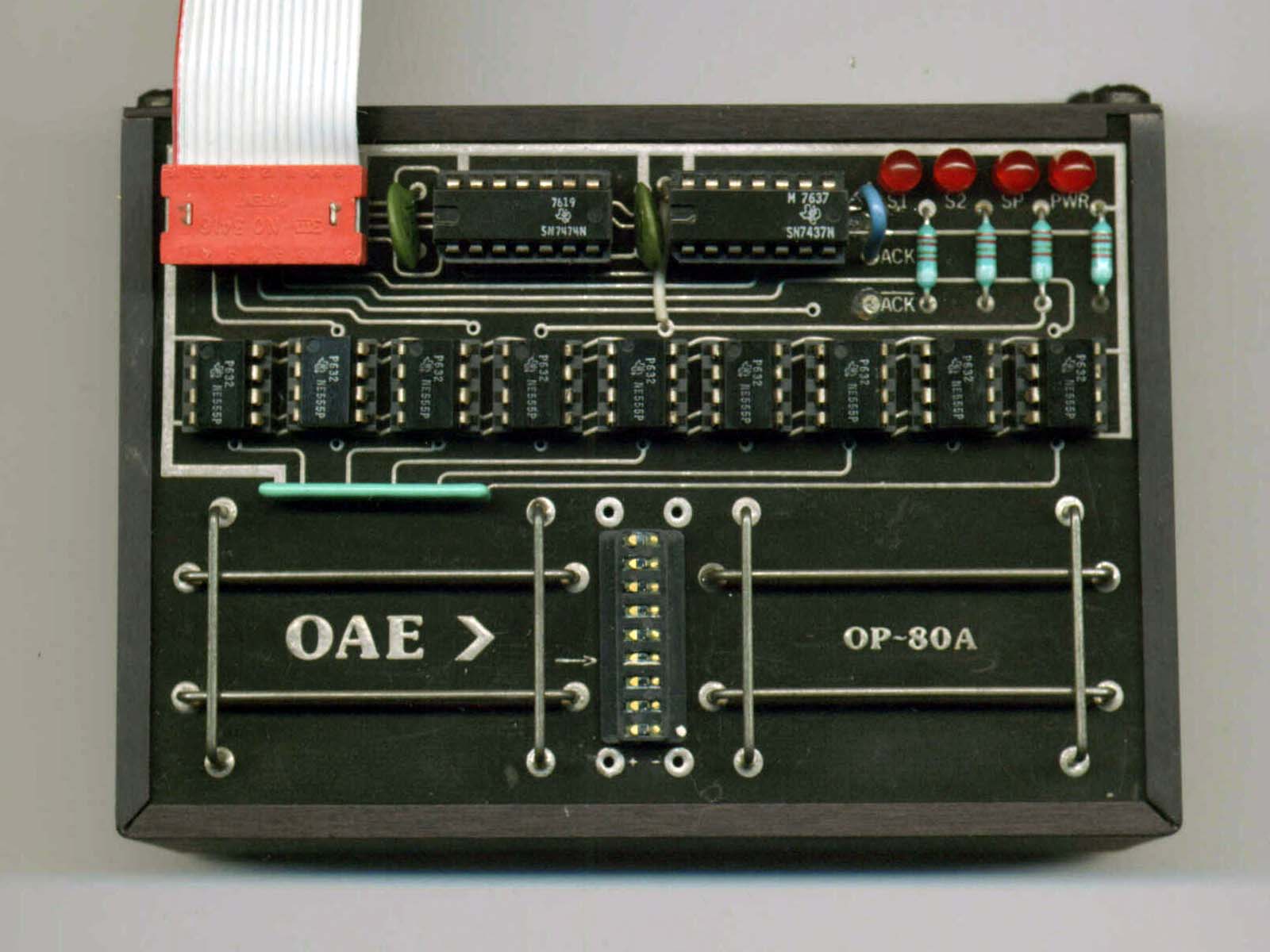 Интерфейс ОП 80. Ops-80.