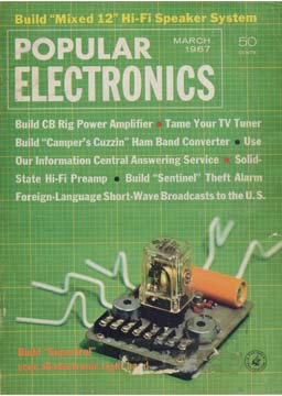 Popular Electronics, March 1967, Build the Supertrol