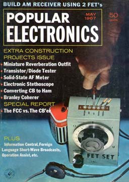 Popular Electronics, May 1967, Build the Mini Verb