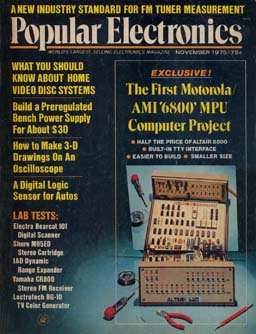 Popular Electronics, November 1975 