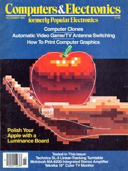Computers & Electronics, November 1982 