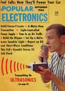 Popular Electronics, September 1964, Experimenting with Sonar