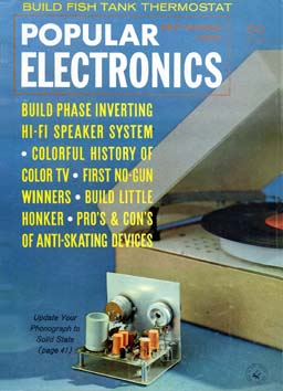 Popular Electronics September 1966 Cover
