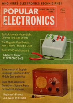 Popular Electronics September 1967 Cover