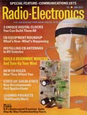 Radio-Electronics, January 1975, IC-67 Metal Locator