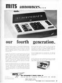 Radio Electronics September 1972 Page 15 - MITS Electronic Calculator
