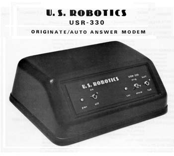 U.S. Robotics Originate and Auto Answer Modem, 1978